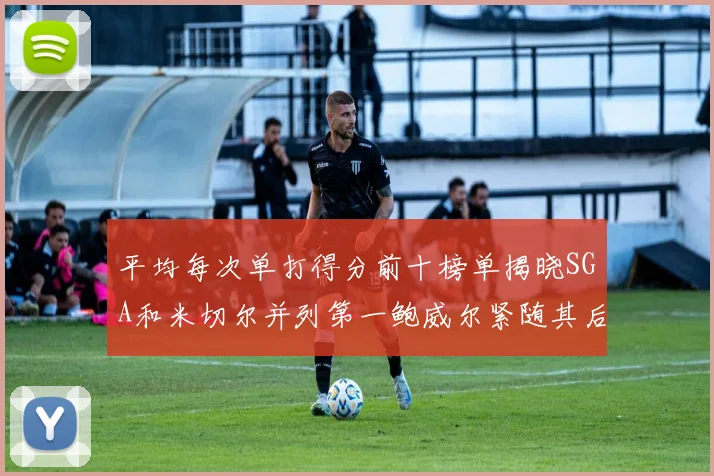 平均每次单打得分前十榜单揭晓SGA和米切尔并列第一鲍威尔紧随其后