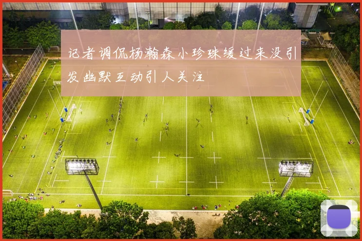 记者调侃杨瀚森小珍珠缓过来没引发幽默互动引人关注